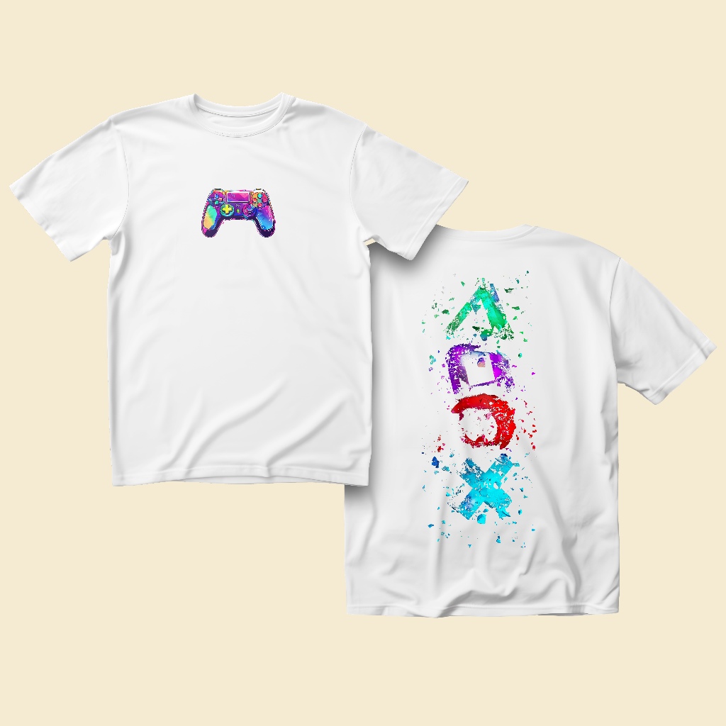 Kaos Gaming PlayStation UrbanStyle original FatBoB Tshirt