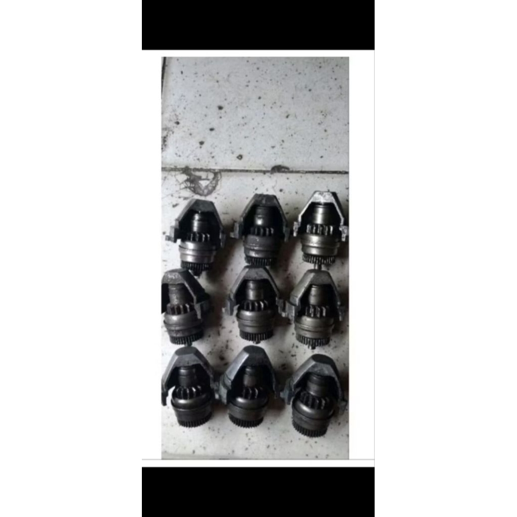 pinion gear starter honda beat vario scoopy karbu original copotan