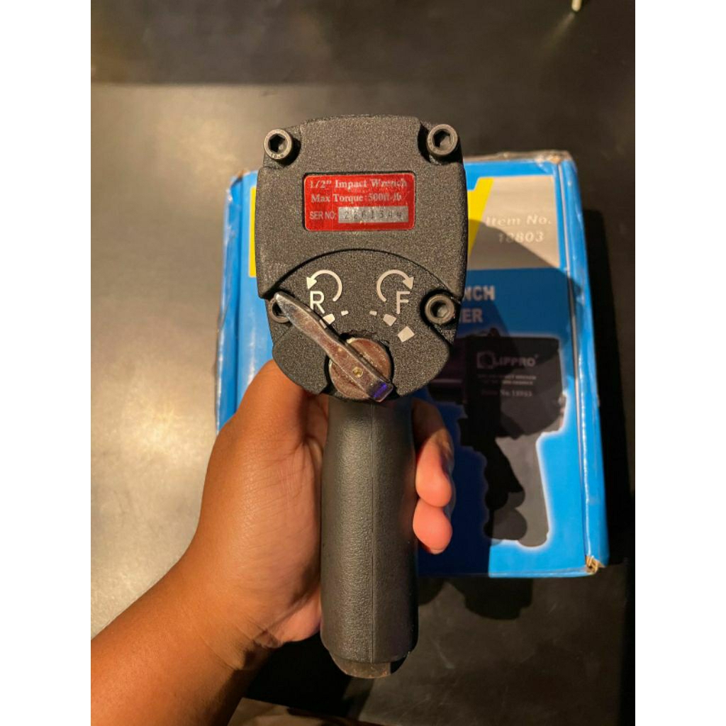 LIPPRO AIR IMPACT WRENCH 1/2" DR TWIN HAMMER 18803

