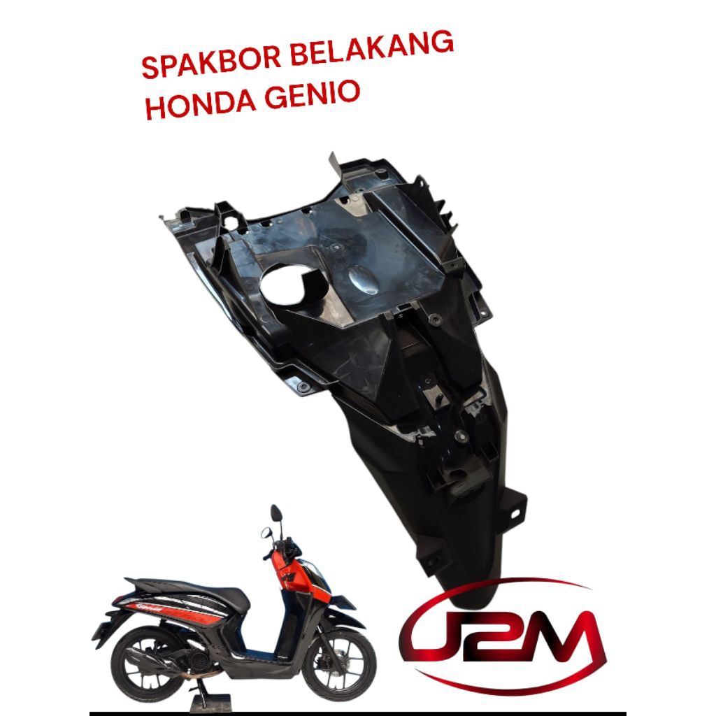 Spakbor belakang honda genio