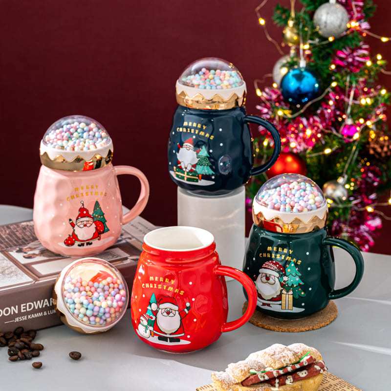 Hampers Mug Natal Keramik / Hampers Natal Christmas Mug Natal  / Gift Box Mug Set / New Year Chistma