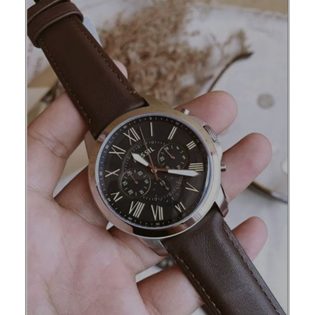 Jam Tangan Pria FS4813 4813 Kulit Stainless