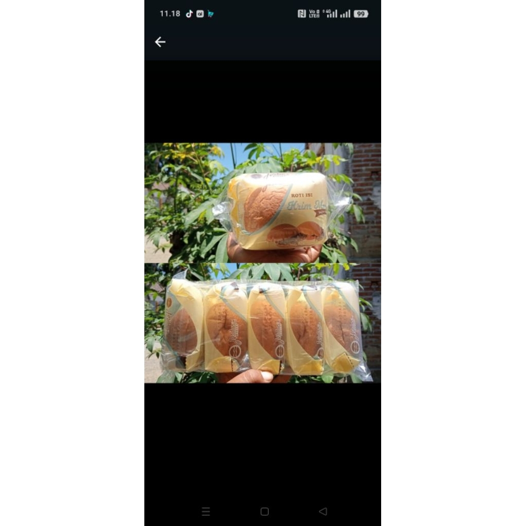 Roti cream meses JORDAN bakery 5 pack (grosir)