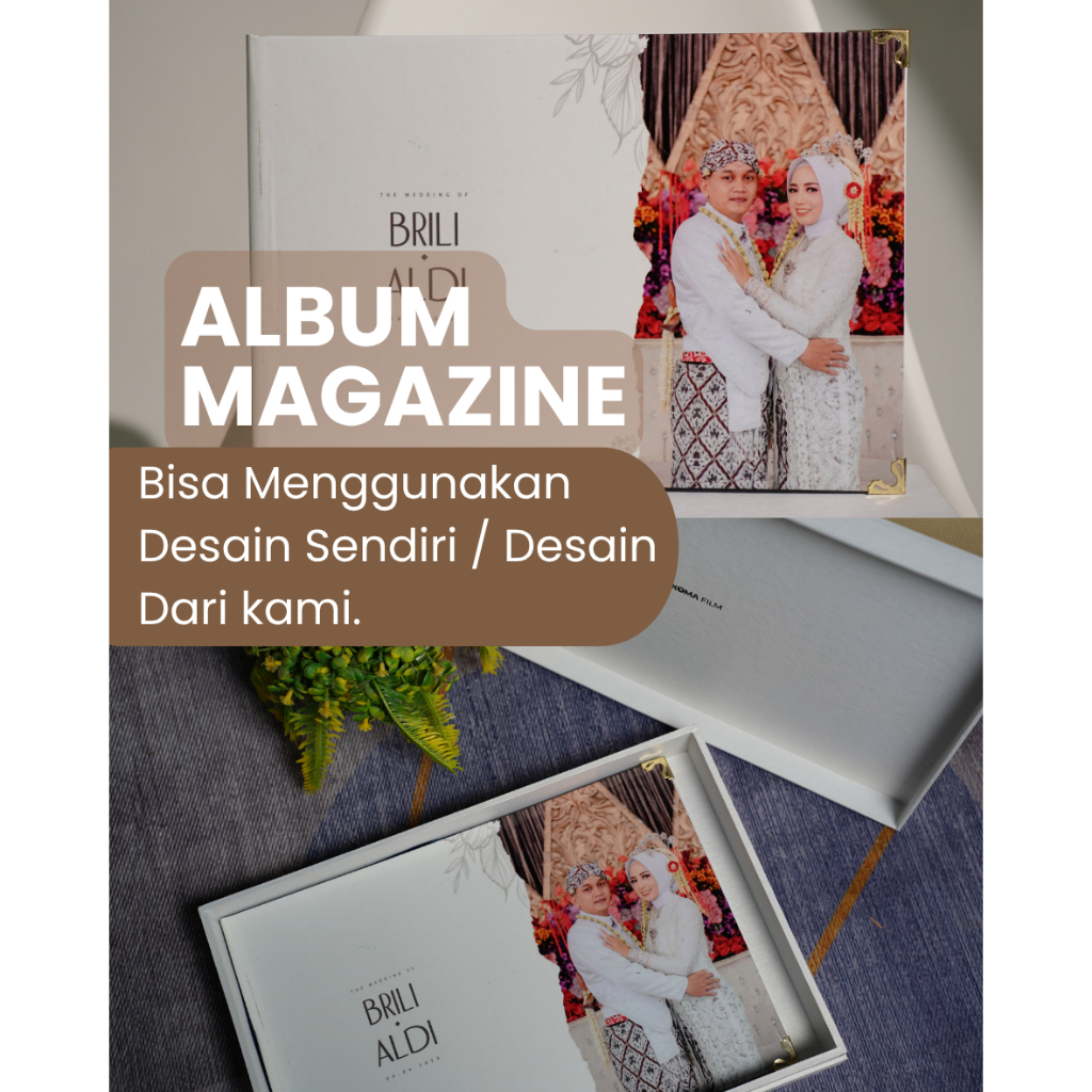 Wedding Photobook || Album Pernikahan || Album Magazine