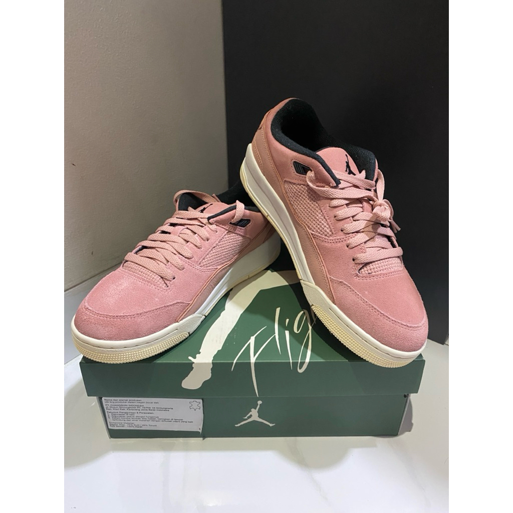 Air Jordan flight court original rust pink