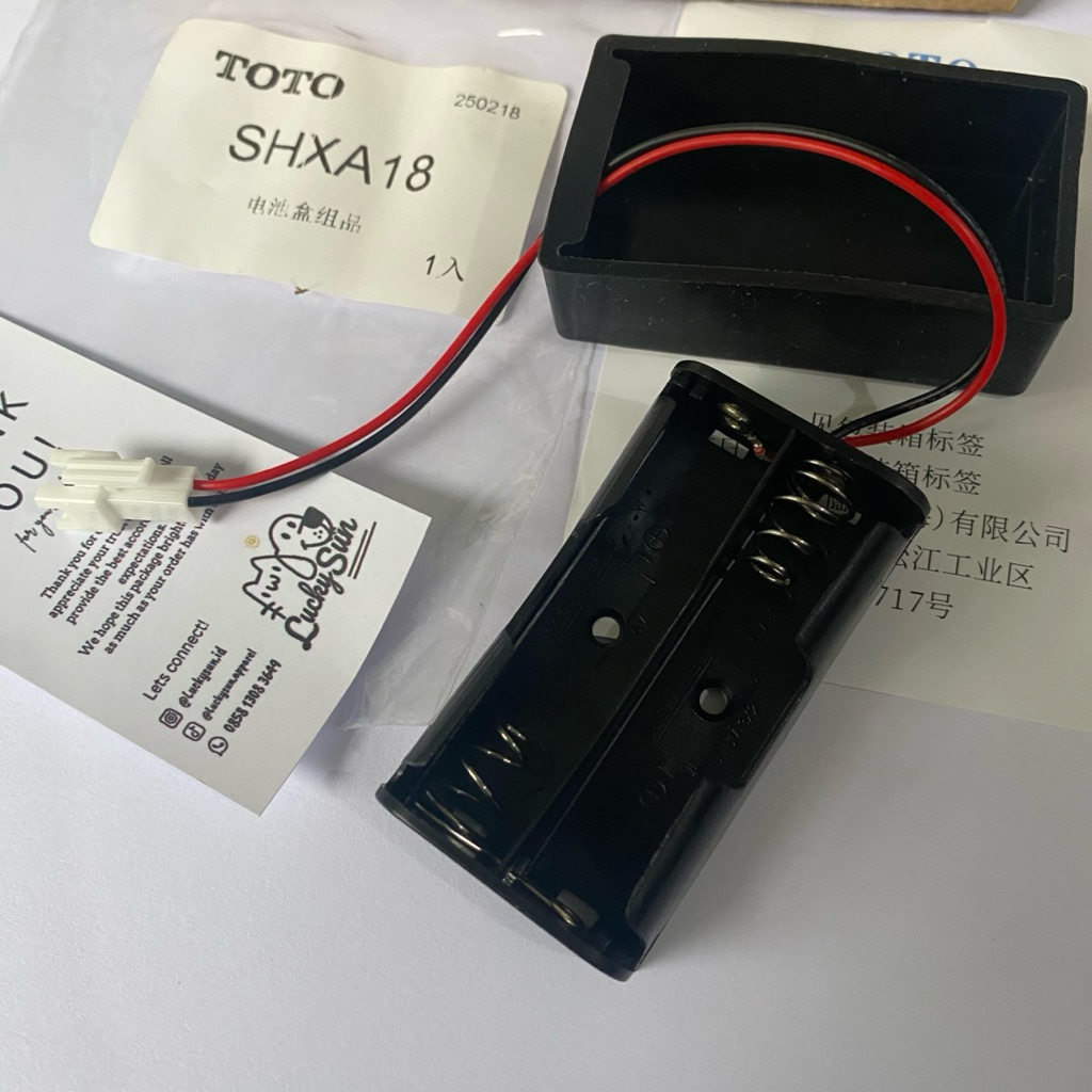 Sparepart TOTO Battery Box Urinoir Urinal TOTO TTUE 602 DUE114 DUE115 DUE126 SHXA18