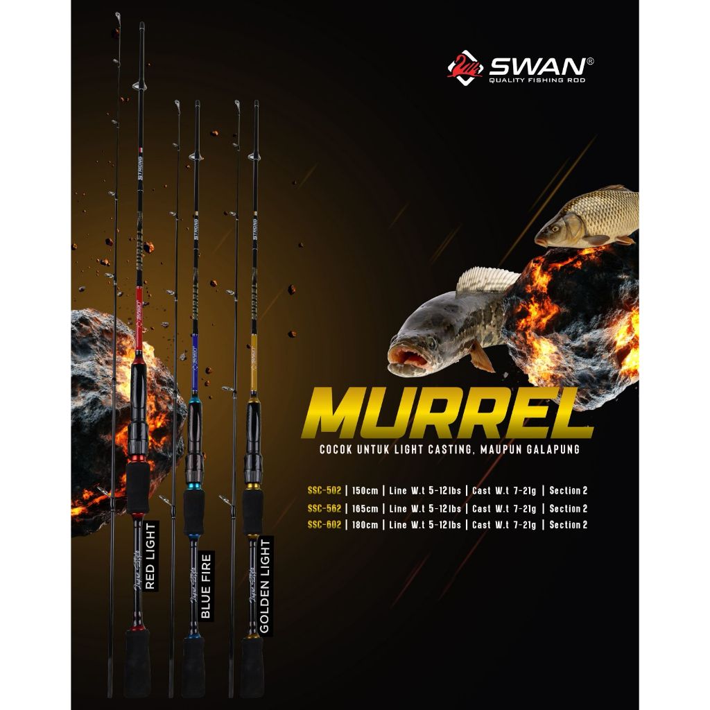 joran SWAN MURREL ring fuji ( solid carbon )