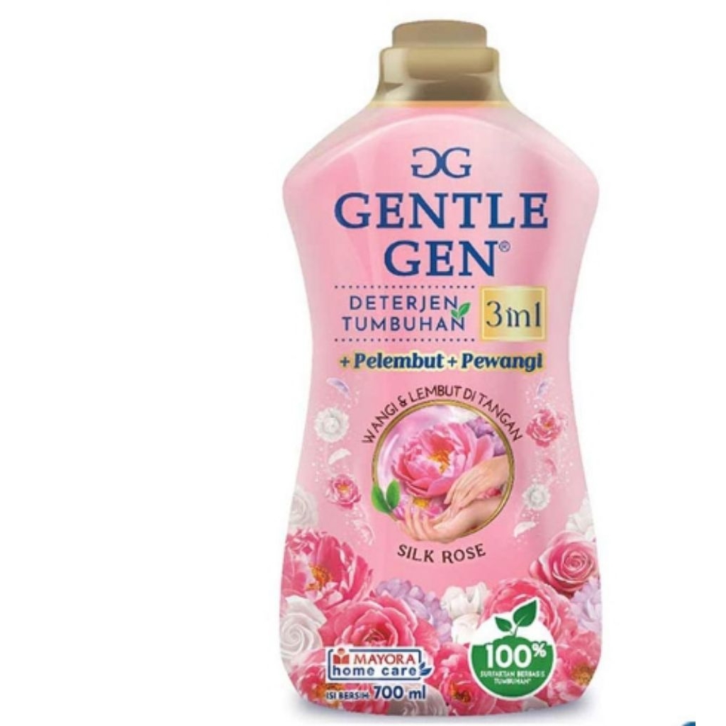 BILQIS15** gentle gen detergen cair french peonysilk rose 700ml harga grosir