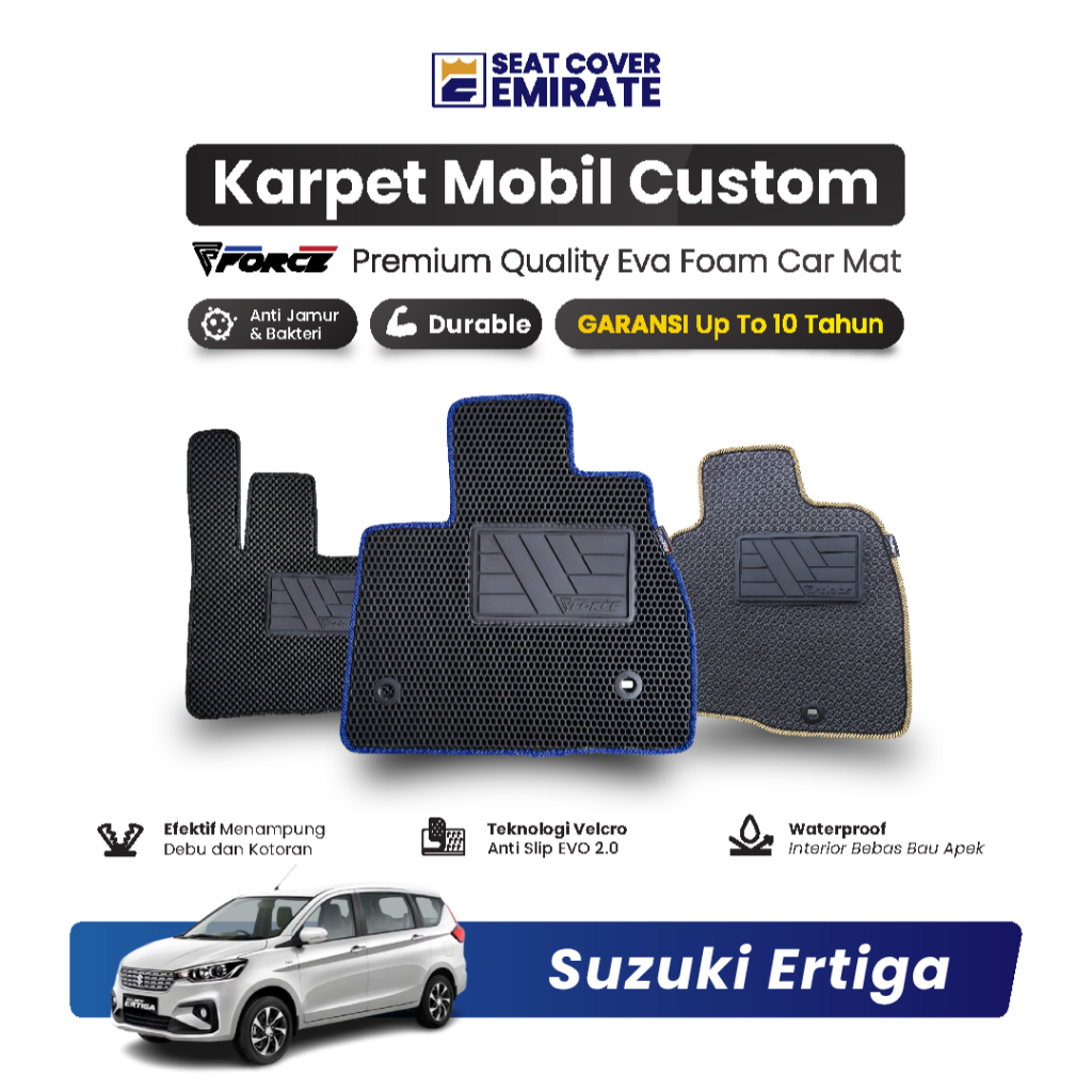 KARPET MOBIL SUZUKI ERTIGA | EVA PREMIUM BERGARANSI BY EMIRATE