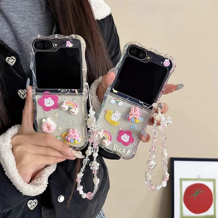 Case Flip Motif 3D HE 307 Samsung Z Flip 7 | Z Flip 3 | Z Flip 4 | Z Flip 5 | Z Flip 6 Case Flip Mot