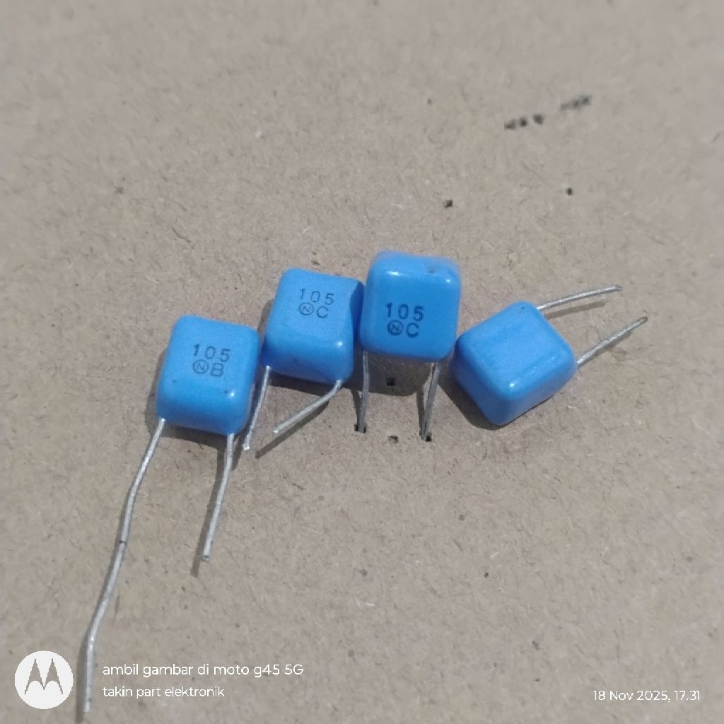 kapasitor 105 1 uf 50v