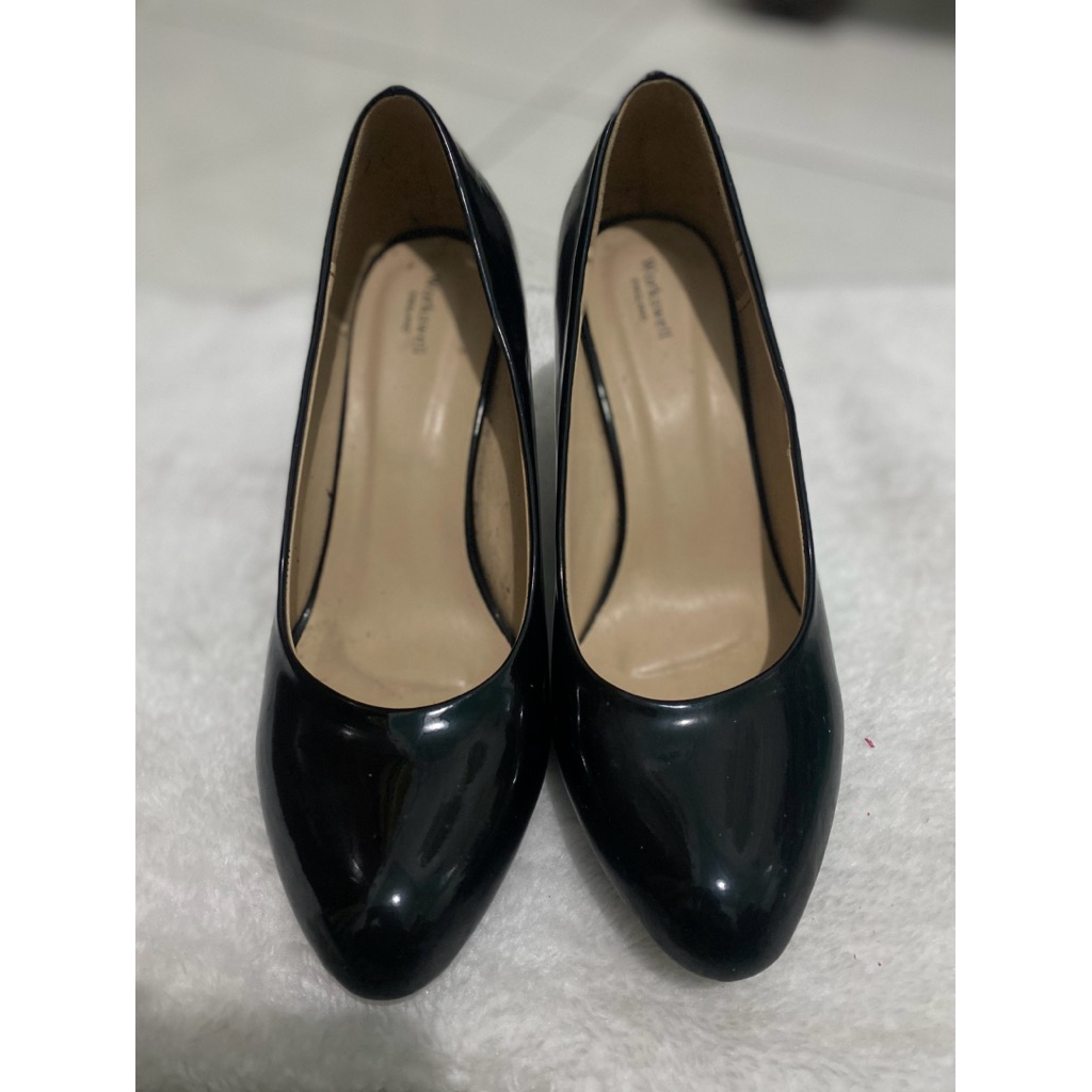 Sepatu Kerja Wanita Size 40 Heels 7cm (PRELOVED)