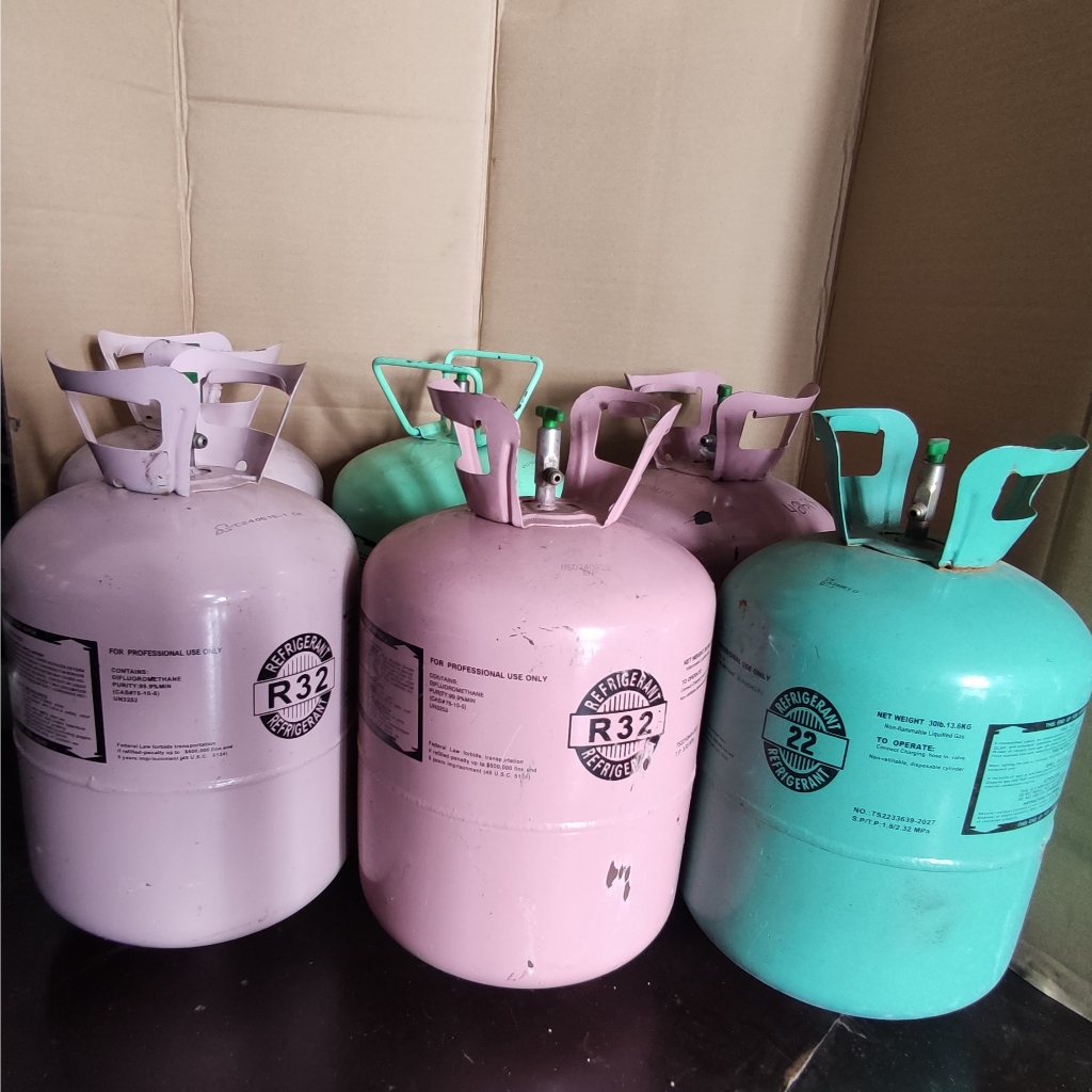 Tabung Freon Bekas Kosong / Tabung Freon Bekas R22/R32