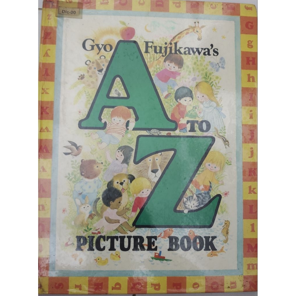BUKU GYO FUJIKAWA'S A TO Z PICTURE BOOK BEKAS ORIGINAL