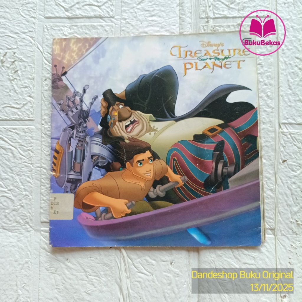(ex-perpus) Disney Treasure Planet - Buku Cerita Anak Bekas