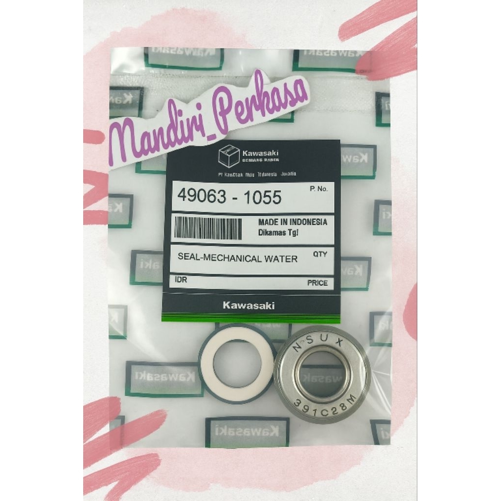 Seal Mechanical Water Pump Ninja 150 R RR S SS Ninja 250 Sil Pompa Radiator Ninja 150 2 tak