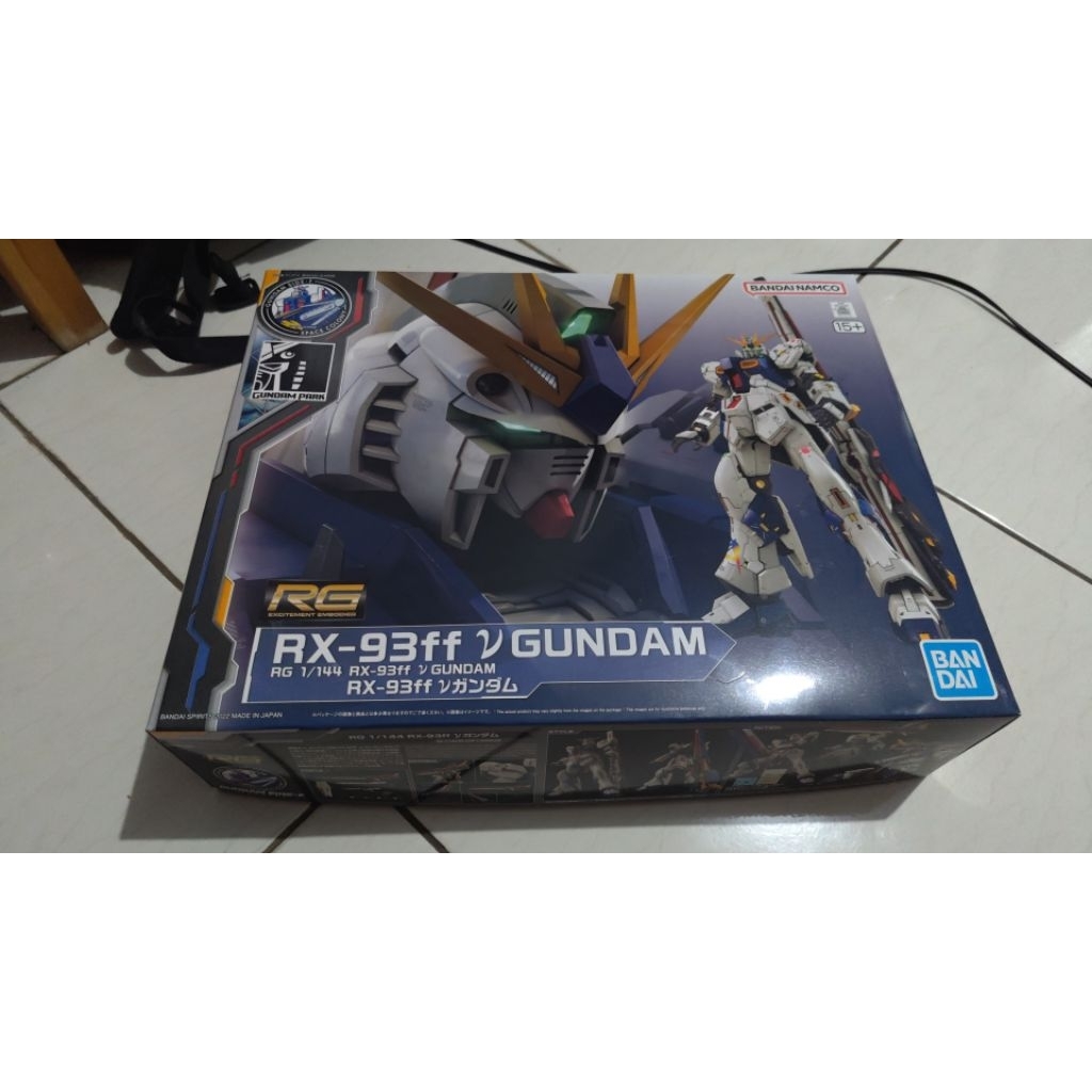Bandai RG Real Grade 1/144 RX-93ff Nu Gundam Fukuoka (Titipan Rudy G)