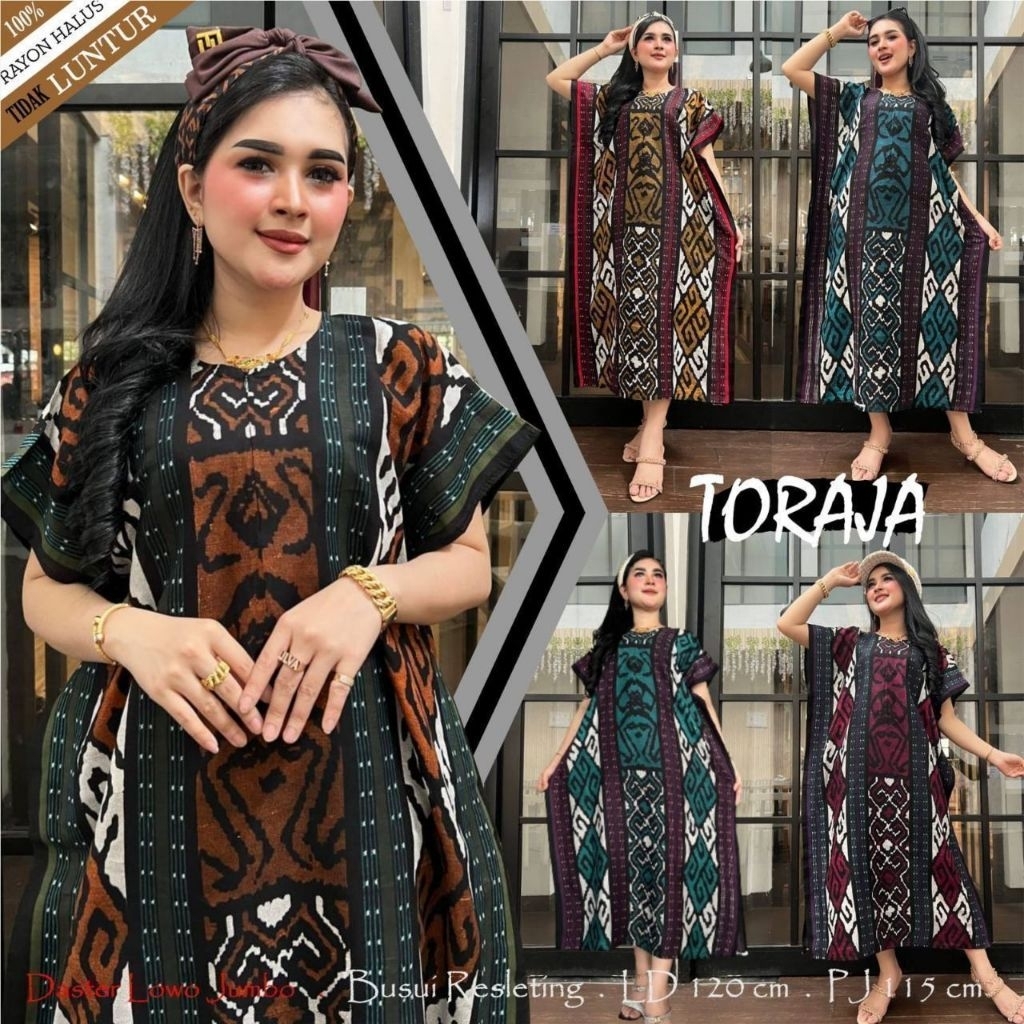 Daster Jumbo Lowo, Motif Toraja