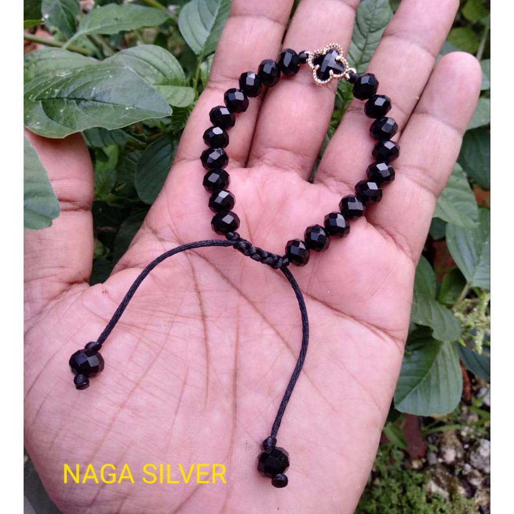 beli 2 gratis 1+ gratis emas murni 24 K gelang tali serut model Semar Nusantara gelang mote