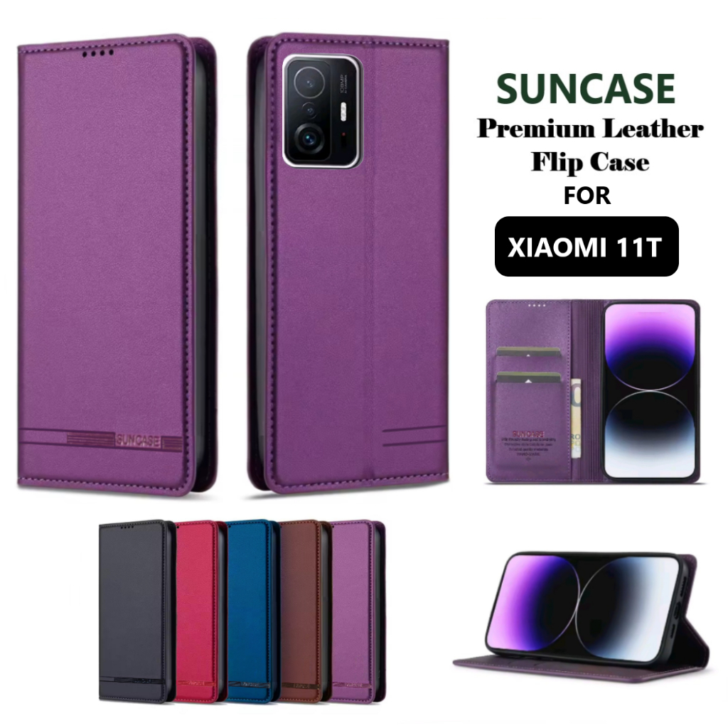 case hp for XIAOMI 11T / XIAOMI 11T PRO Premium flip wallet Flip case Magnet Casing flip cover silik
