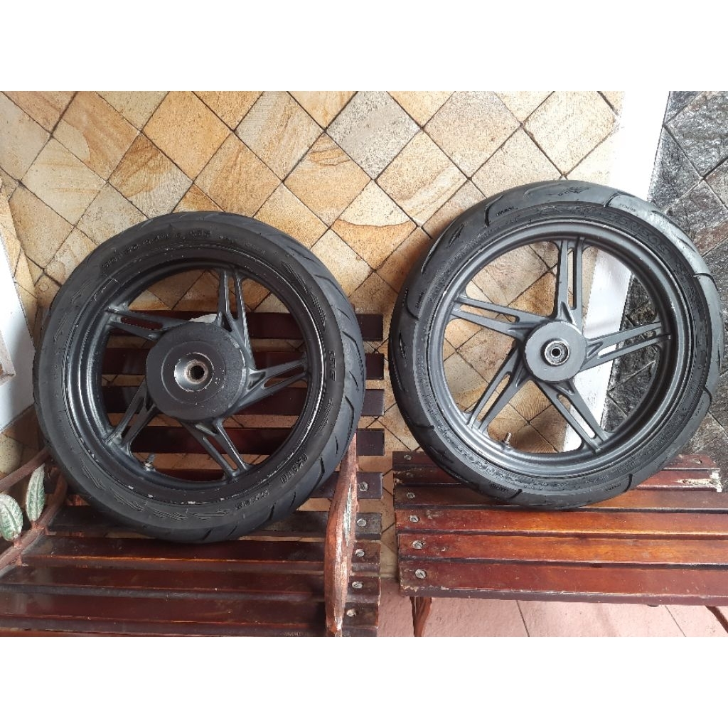 velg ori copotan beat new 2019 warna hitam (velg cat ori)+ban