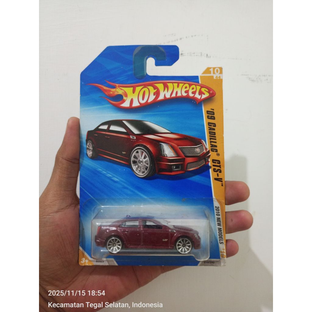 Hotwheels Blue Card Akta Cadillac CTS-V