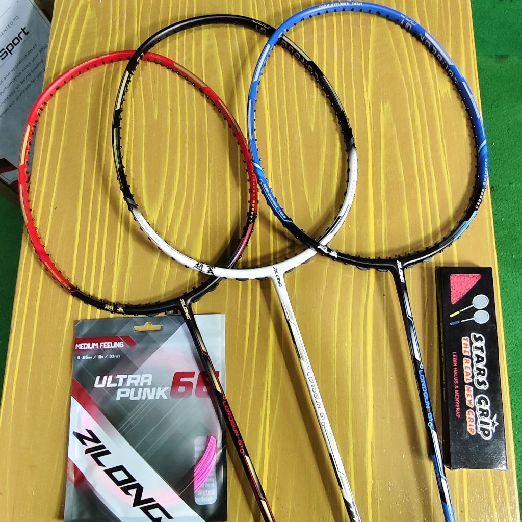 Raket Badminton ZILONG LORDGUN G1 ORIGINAL 5UG5 36LBS