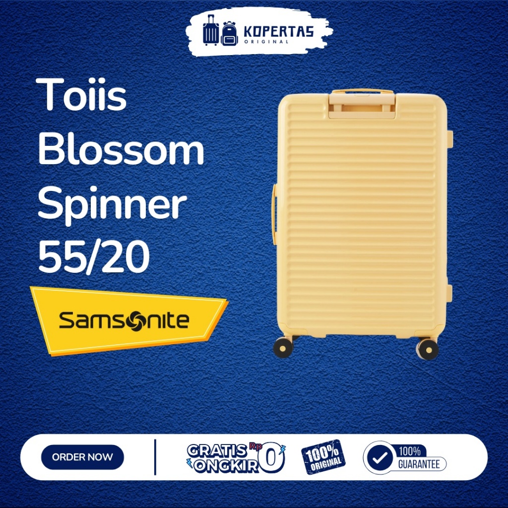 Samsonite Toiis Blossom Koper Kabin Expandable 55/20 Golden Haze - 20 Inch Kabin