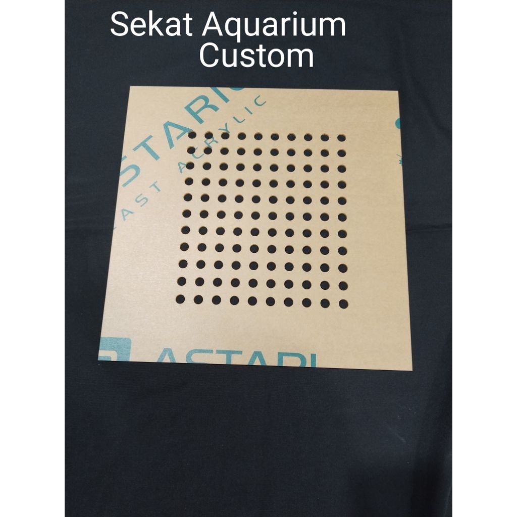 Akrilik Sekat Pembatas Aquarium Tutup Aquarium Custom
