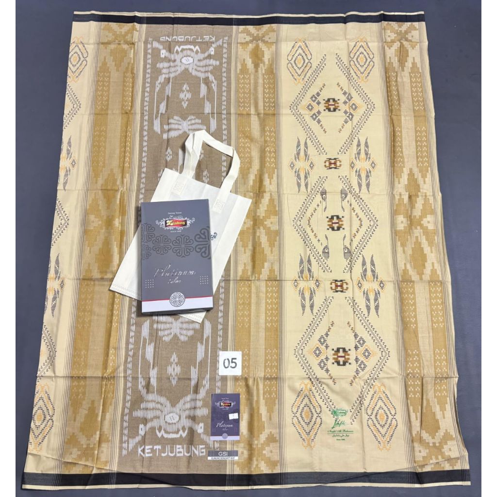 SARUNG KETJUBUNG PLATINUM TIS GSI SILVER ORIGINAL