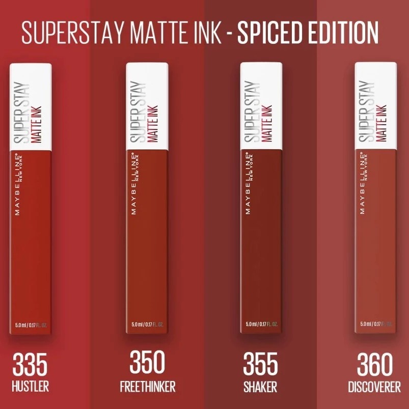 NEW ORIGINAL MAYBELLINE SUPERSTAY MATTE INK LIPSTIK ORIGINAL