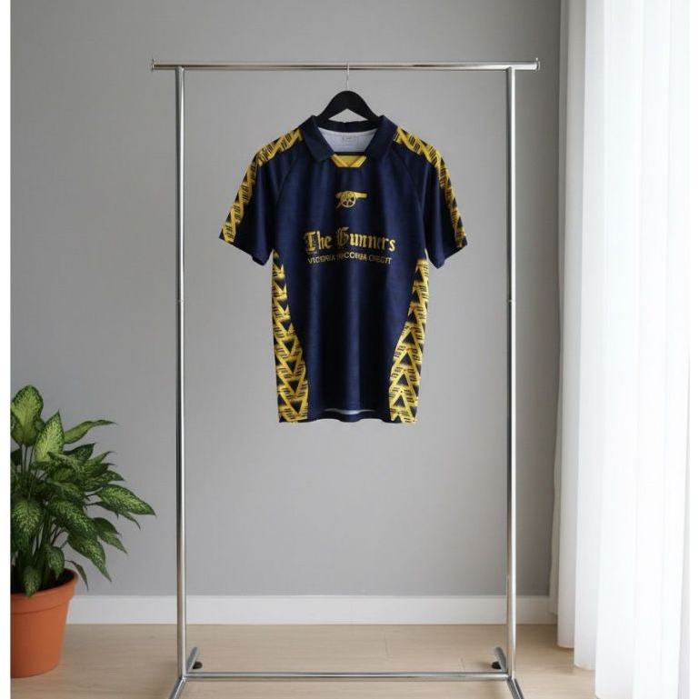 ELIET PRINT-JERSEY VINTAGE ARSENAL//JERSEY RETRO//JERSEY  FANTASY//JERSEY BOLA FURAH//FREE NICKNAME 