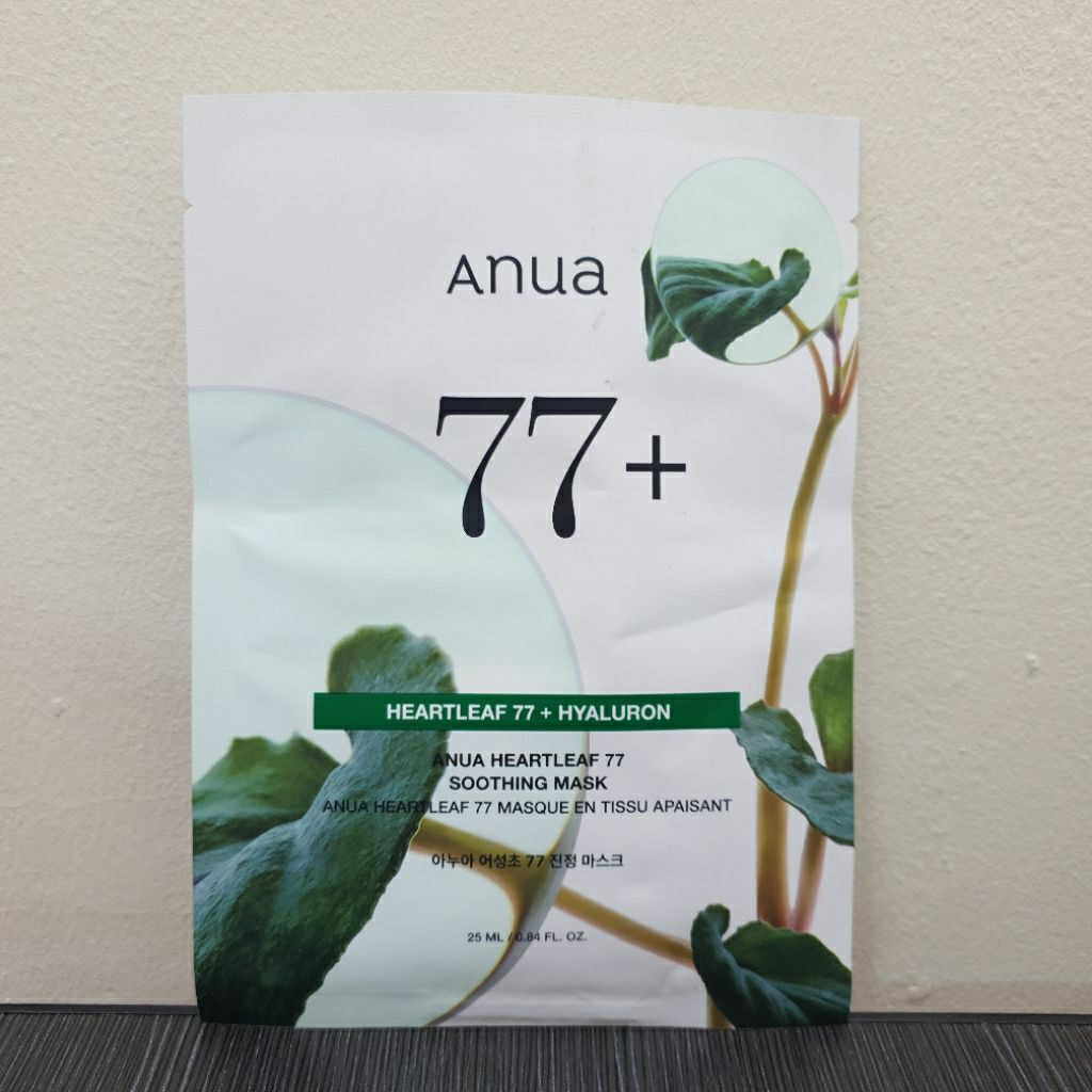 Anua Heartleaf 77% Soothing Sheet Mask