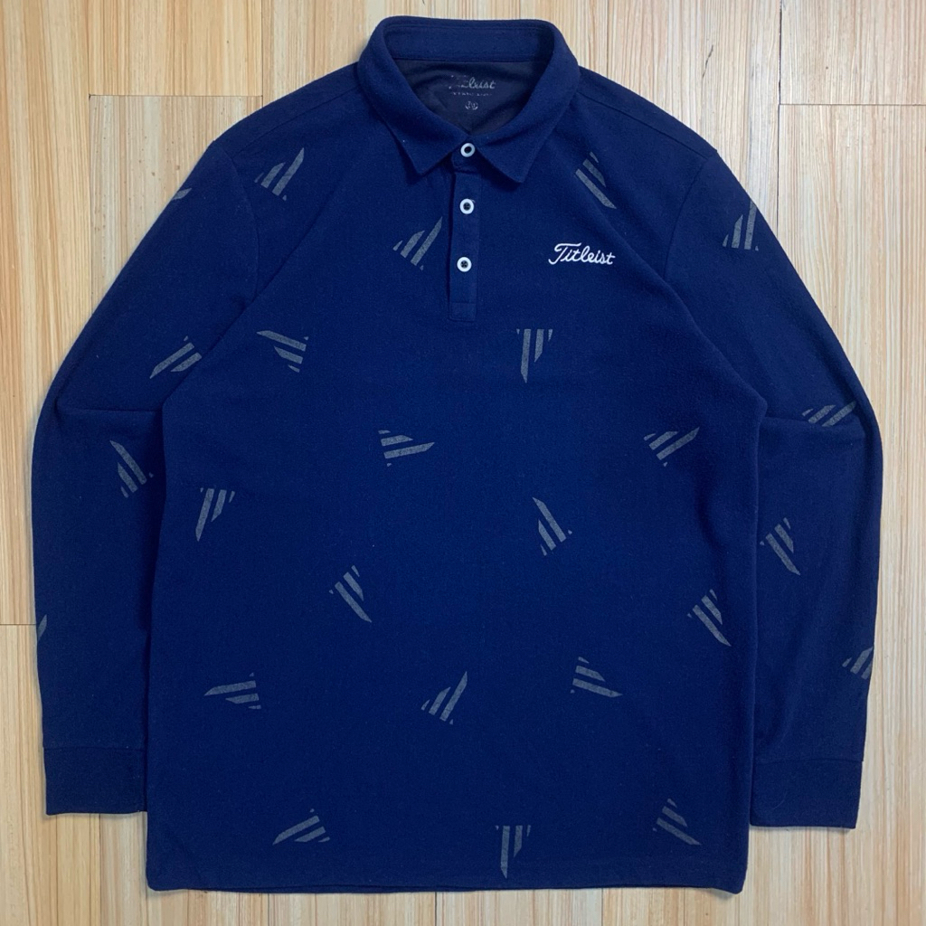 T-shirt kerah Titleist Luxury Golf cakep bgt LIKE NEW (L)