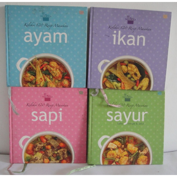 Buku Koleksi 120 Resep Yasa Boga