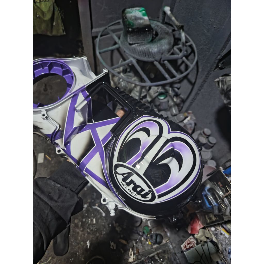 bak cvt nmax new/old aerox airbrush