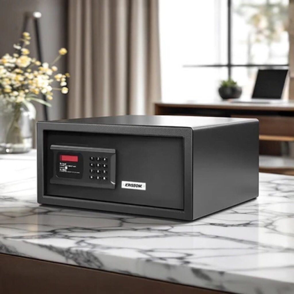 KRISBOW BRANKAS HOTEL ECO MRHS101-HITAM/AZKO KRISBOW HOTEL SAFE BLACK ECO MRHS101/KRISBOW BRANKAS PO