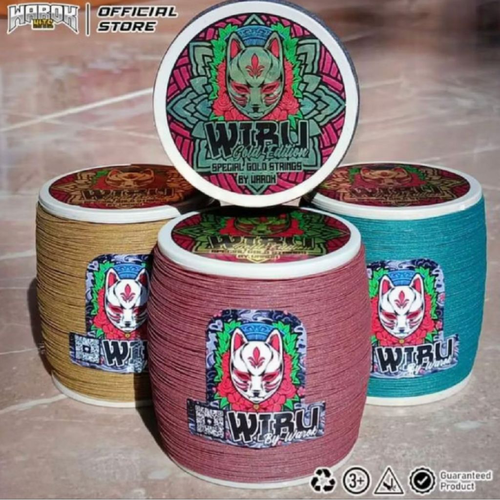 Gelasan WIBU original 100% by WAROK COMBAT,  KING WAROK, DRACO