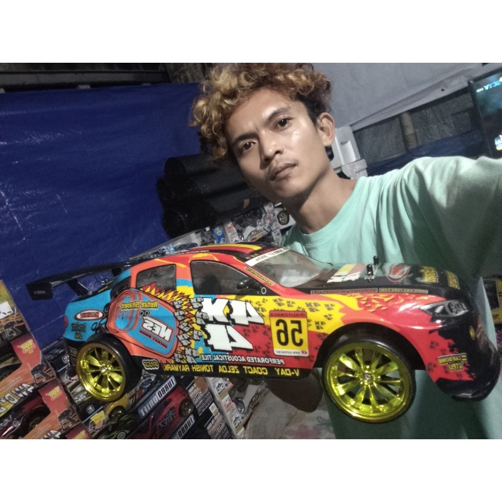 rc turbodrift 4wd skala 1:10 semi propo