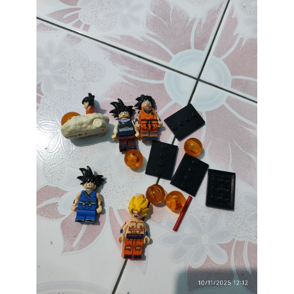 set Lego mini figure dragon ball goku wyswyg