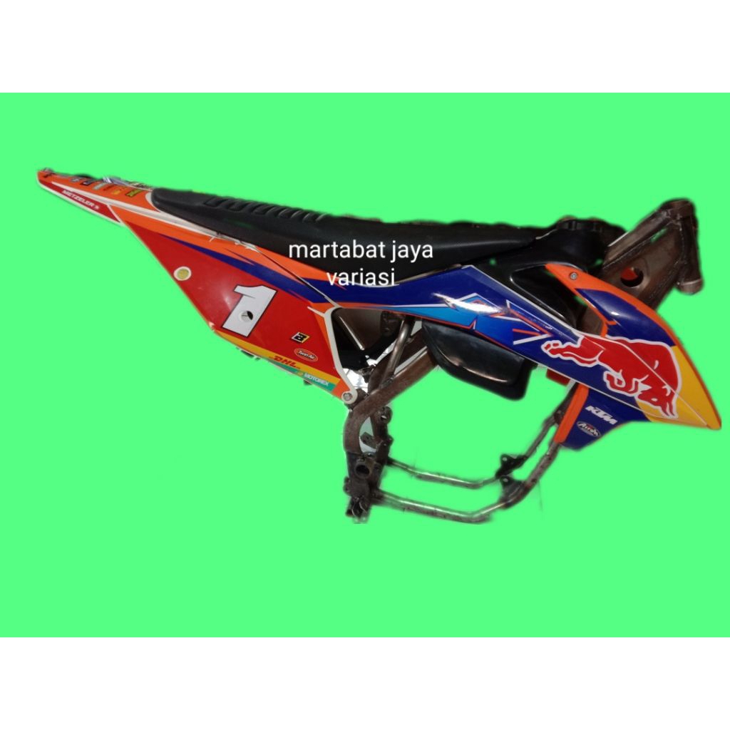 rangka KTM250 # 2020 pnp satria 2 tak, vixion, tiger, ninja, megapro dh gk