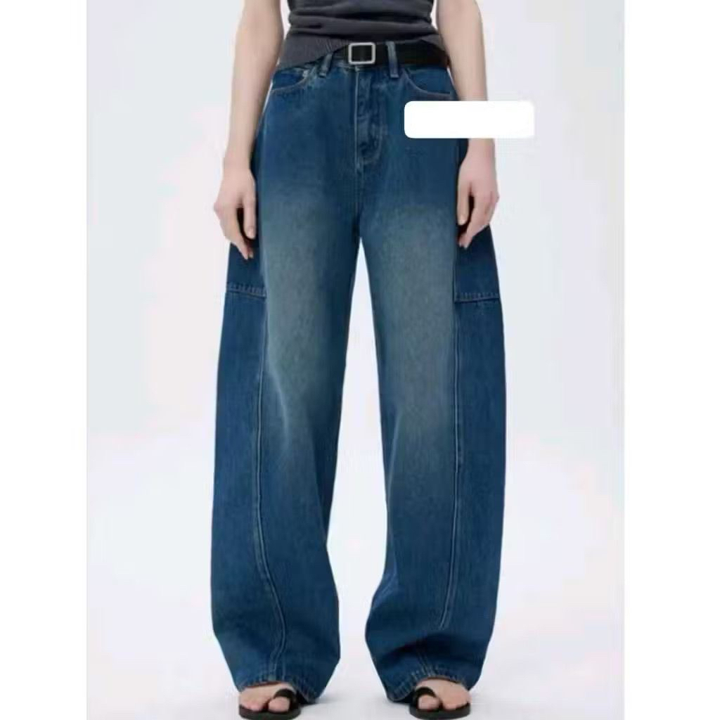 preloved barrel jeans baggy jeans jumbo big size