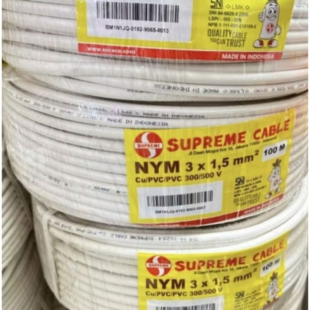 supreme cable nym 3x1.5mm 100m