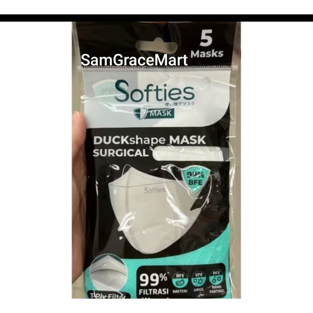 Softies Masker Duckbill Refill isi 5