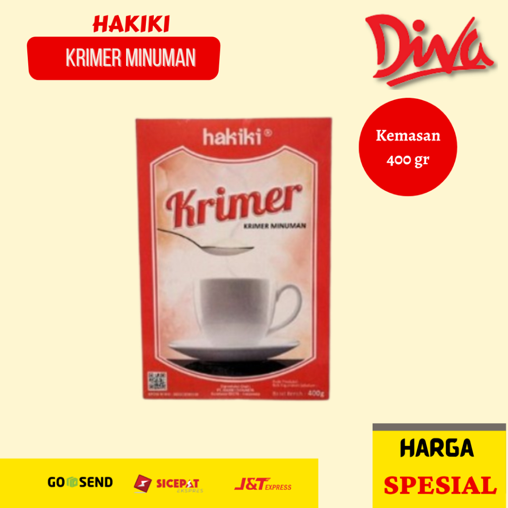 Krimer Hakiki 400g Pengganti Susu Gurih Kopi | Hakiki Creamer