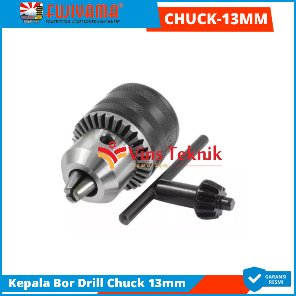 FUJIYAMA kepala bor drill chuck 10mm
