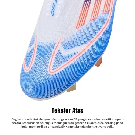 BIG SALE SEPATU SEPAK BOLA ADIDAS F50 LACELESS FG 100% ORI