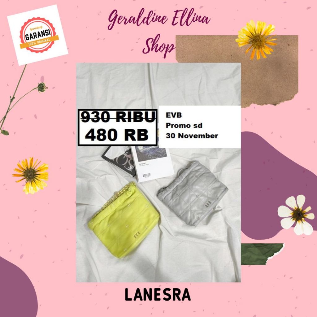 Tas selempang wanita EVB original sale seri LANESRA