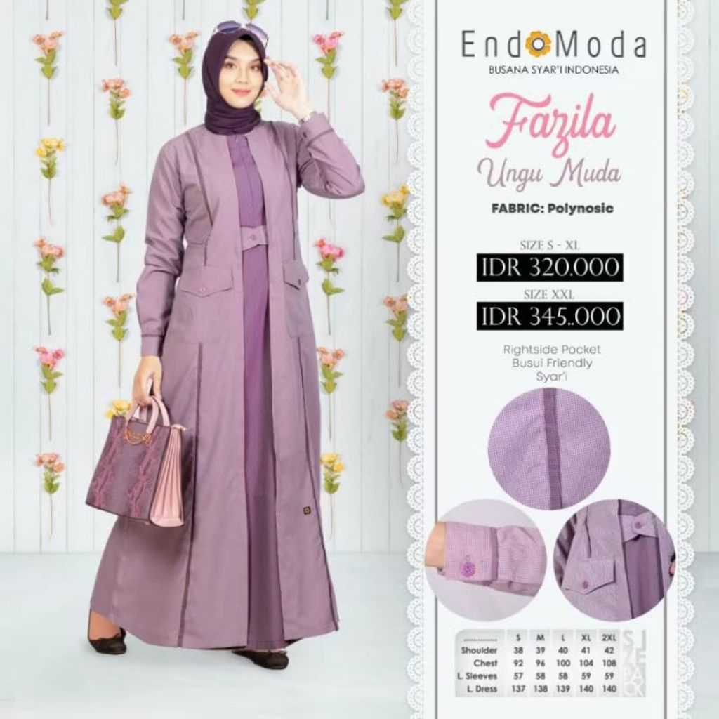 GAMIS FAZILA BY ENDOMODA