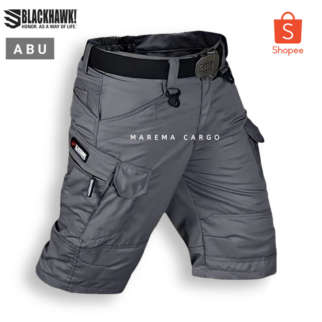 Marema Cargo - Celana Pendek Tactical Pria Ripstop Tornado